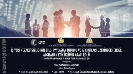 Yurt Çalışanlarına  ALGILANAN ETİK EĞİTİMİ Gerçekleştirildi